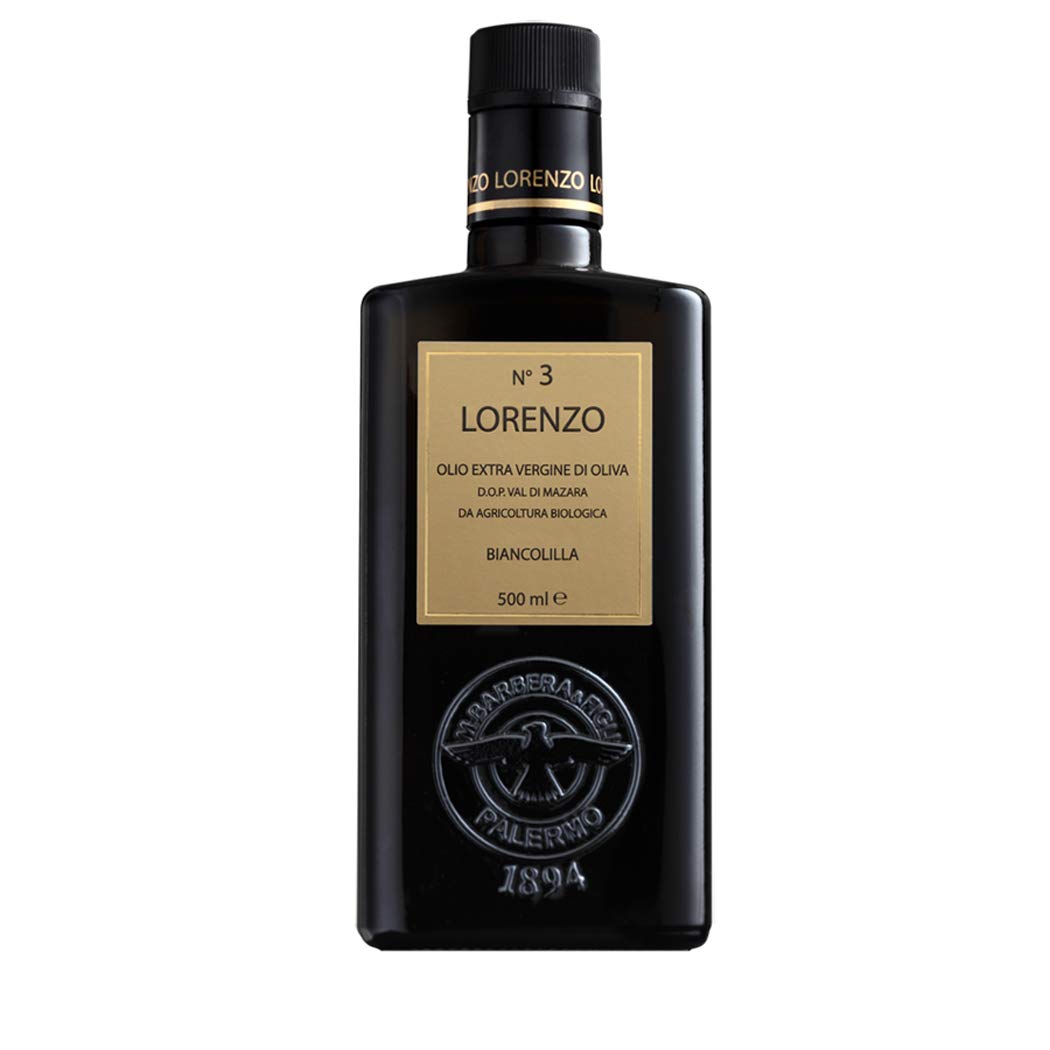 Olio Extra Vergine di Oliva Lorenzo N° 3, DOP "Val di Mazara" 500 ml