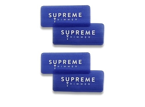 Miniatura 7 de Supreme Trimmer - Agarres para peluquería y peluquería para hombres, mujeres, peluqueros, estilistas, maquilladores, paquete de 2 unidades (rojo y