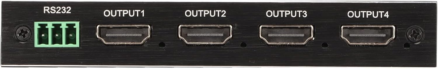 DVI TV Wall 180 Degree Video Controller Multimedia Interfaces Rotation Processor for Computers, Laptops, Box Adjustment, DVD Player for Aluminum/Black for Home Entertainment (US