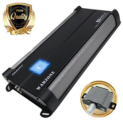 Car Amplifiers - Gravity Audio WZ6000.1D Warzone 6000W Class D Amp 1/2/4 Ohm