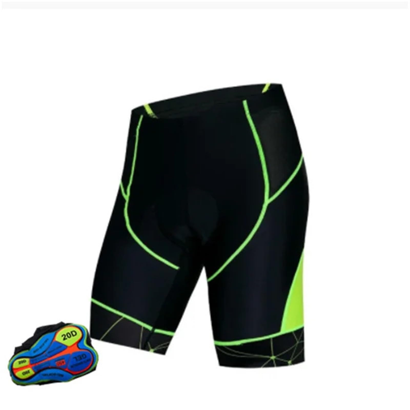 Pantaloncini Ciclismo Pantaloncini da ciclismo da uomo, abbigliamento estivo da ciclismo professionale for uomo, attrezzatura da ciclismo for bici da strada e mountain bike Per Ciclismo Corsa Sport(M)