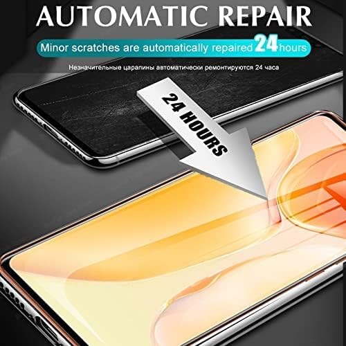 Image of FabeKee Full Screen Protector Guard Film Compatible For Motorola Edge 60 Fusion 5G Cellphone Self Healing Unbreakable Hd Hydrogel [Tpu Film] Flexible Film-Clear [Not Tempered Glass]