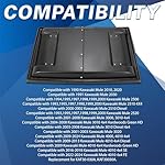 KUAFU-Hard-Roof-Top-Compatible-with-1990-2024-Kawasaki-Mule-2010-2020-2030-2500-2510-2520-3000-3010-3020-4000-4010-Diesel-4x4-FE-SE-Replacement-for-KAF30-030A-Top-Roof-Plastic-Black