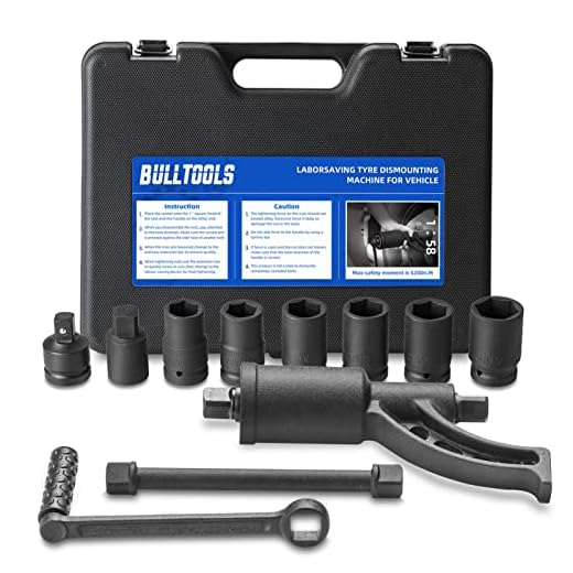 BULLTOOLS Torque Multiplier Wrench,1 Inch Drive Labor Saving Lug Nut Wrench Torque Multiplier 1:58 Lug Nut Remover Torque Wrench