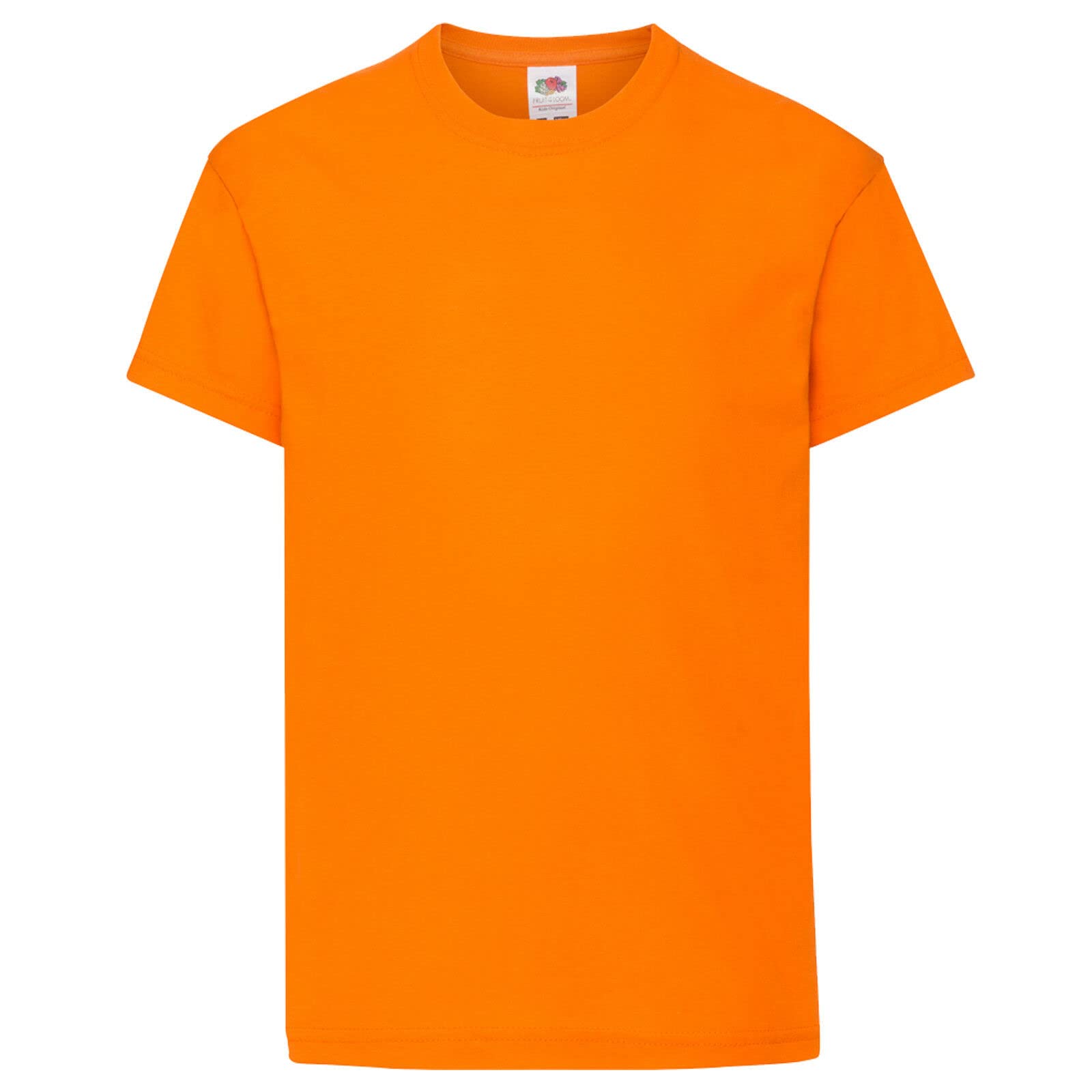 Fruit Of The Loom (9-11 Years, Orange) Childrens/Kids Original Short Sleeve T-Shirt