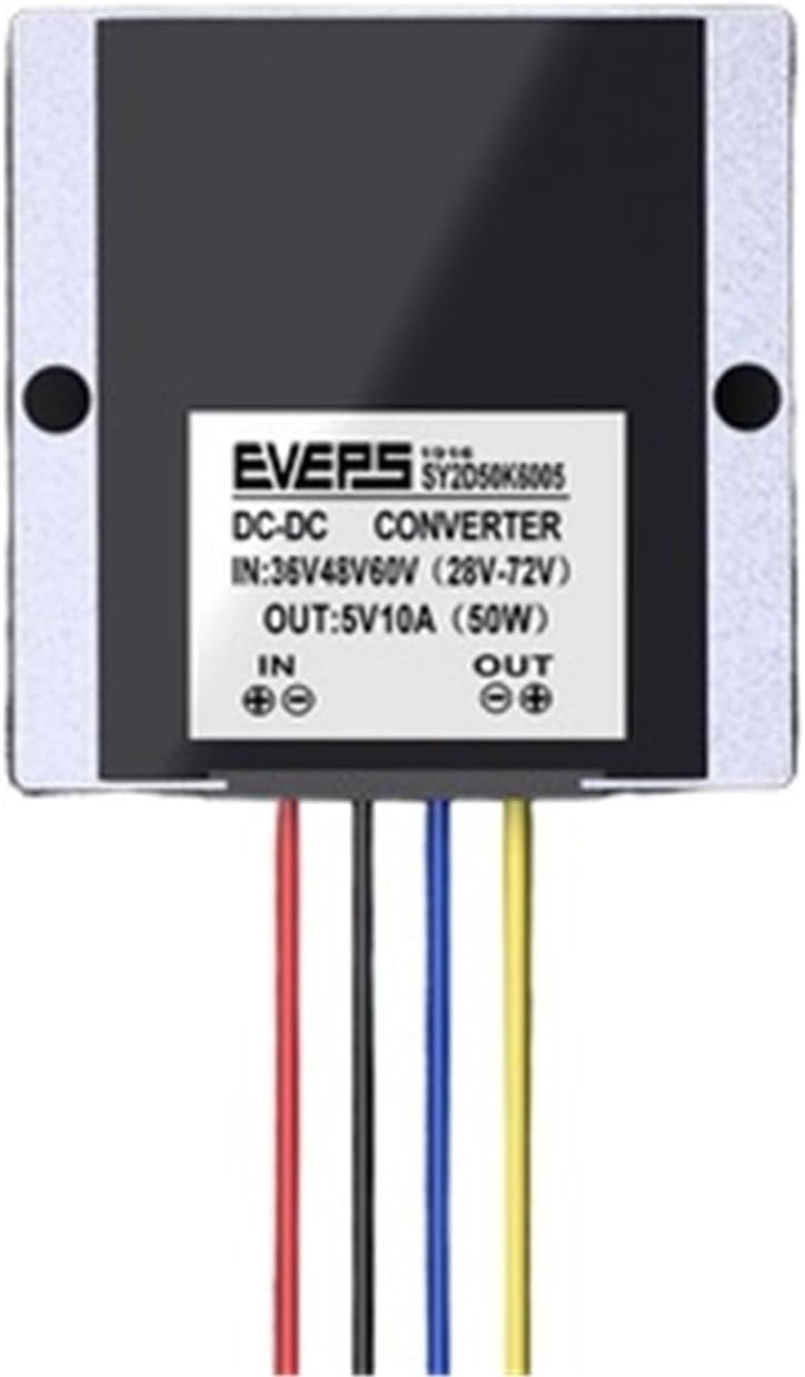 Isolated Power Converter 12V24V36V48V60V72V80V100V to 5V DC Step-Down Converter DC-DC(72V80V100V to 5V 15A)