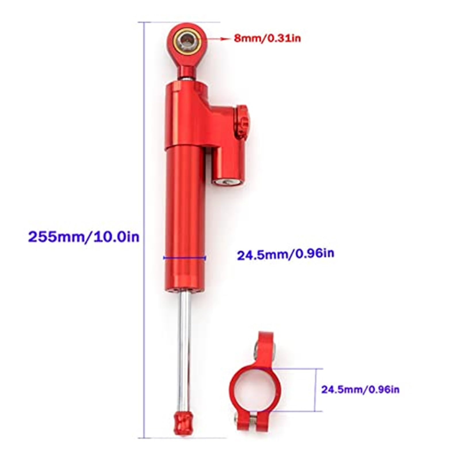 Zestaw wspornika montażowego stabilizatora motocykla CNC, GSX1300R, dla HAYABUSA, GSXR1300 1998-2016/1999/2000 Jednostka sterująca jazdą motocyklem(BLACK 9)
