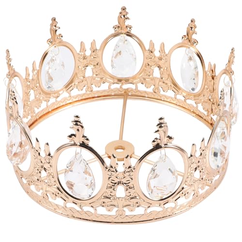 Couronne en métal pour décoration de luminaire d'entrée chaleureuse