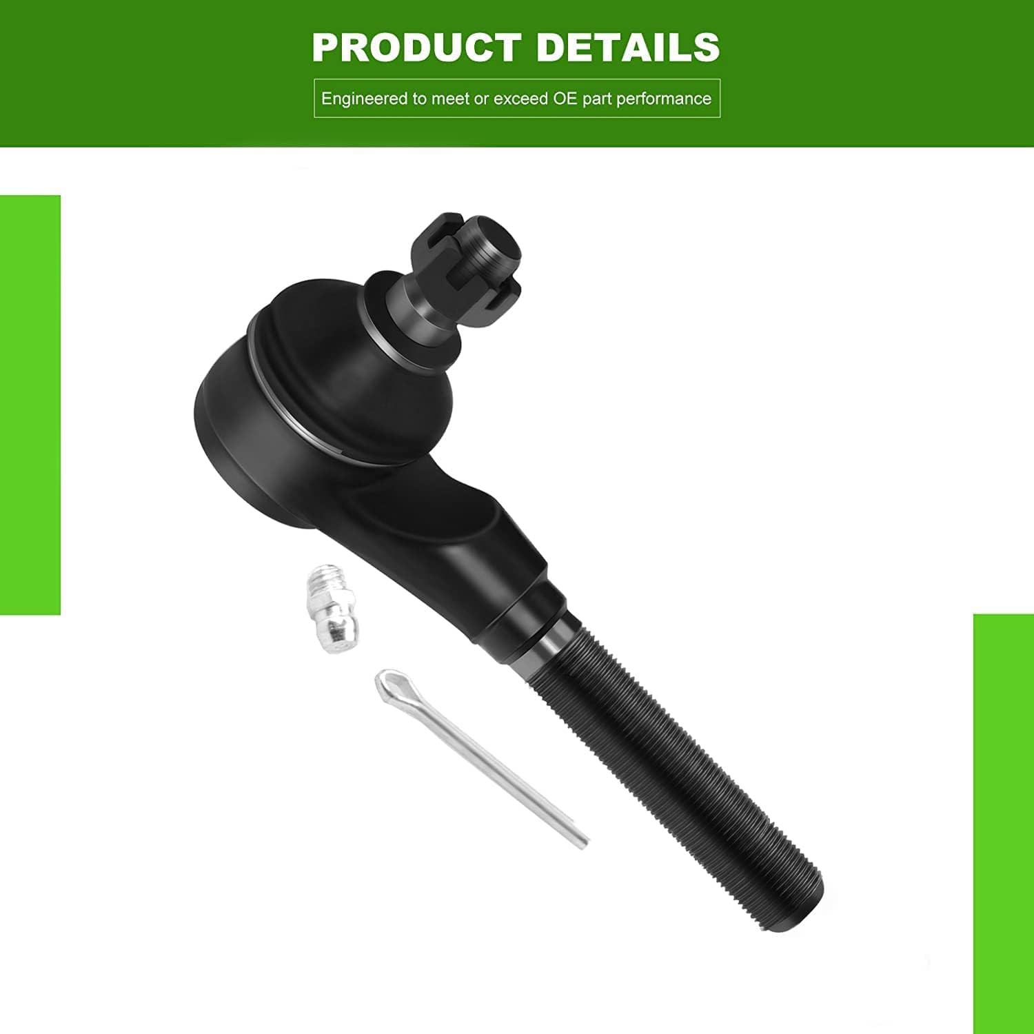 SCITOO 7pcs Suspension Kit - 3 Front Inner Outer Tie Rod End 4 Upper Lower Ball Joint 1991-2001 for Jeep for Cherokee 1993-1998 Grand Cherokee 4.0L 1997-2006 TJ 1991-2006 Wrangler 1991-1992 Comanche