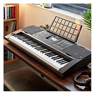 Gear4music Piano à clavier électronique portable avec USB 61 touches - Les Beatles, Paul McCartney, John Lennon, RIngo Starr, George Harrison Gear4music Piano à clavier électronique portable avec USB 61 touches – Image 3