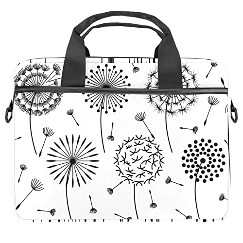 Sac à bandoulière pour ordinateur portable 13-14.5 pouces et sacoche pc dessinée