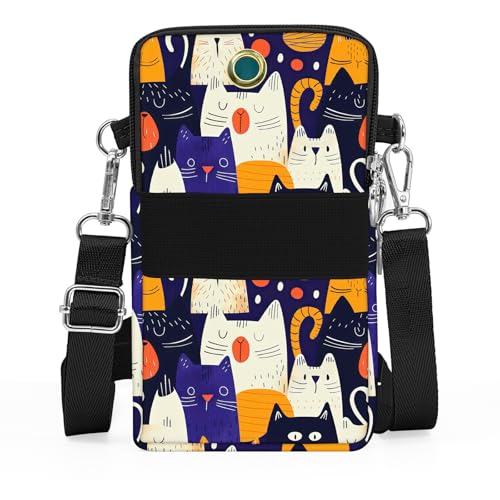 Image of BIAOTIE Lightweight Small Crossbody bags Cell Phone Purses Travel Pouch Shoulder Bag for Women | Lightweight