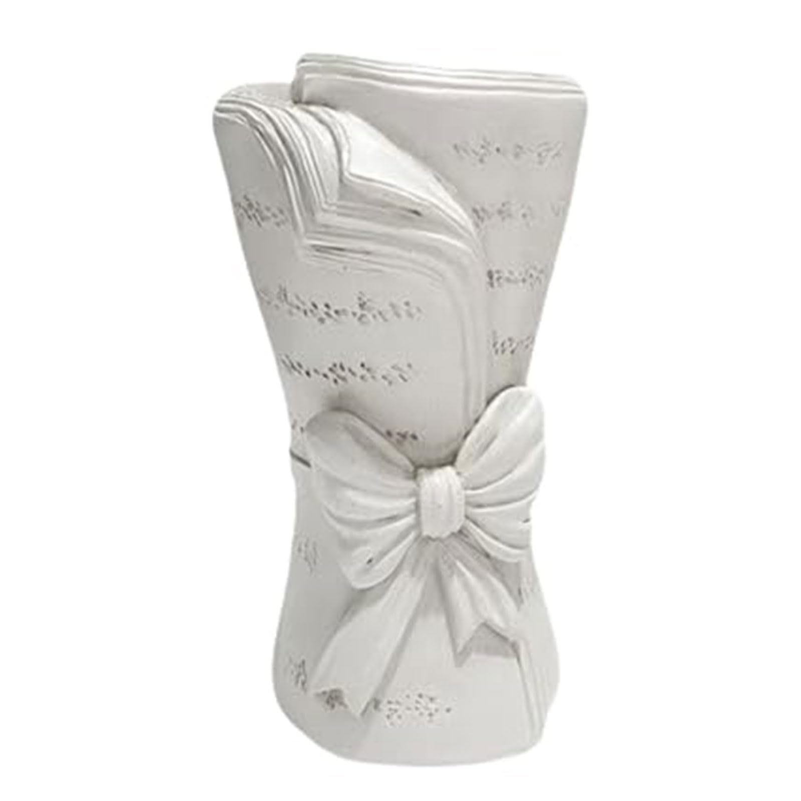 Book Shape Flower Arrangement Vases Decors Resin Craft Planter Pots for Home Tabletop Centerpieces Display Gift Resin Flower Container