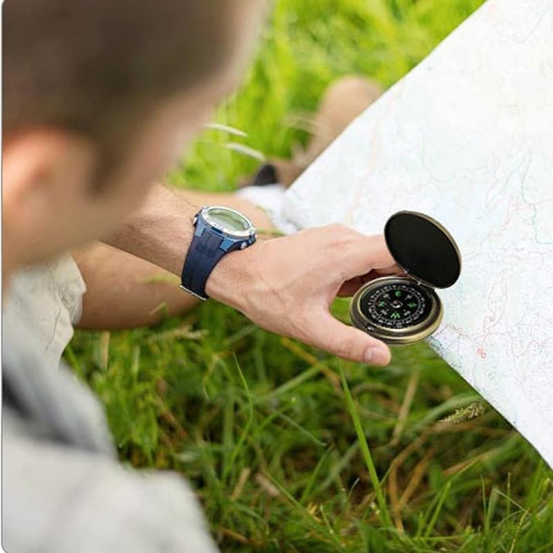 NRWDTYH ヴィンテージ懐中時計 コンパス 亜鉛合金 ヴィンテージスタイルの絶妙な外観 アウトドアスポーツ
