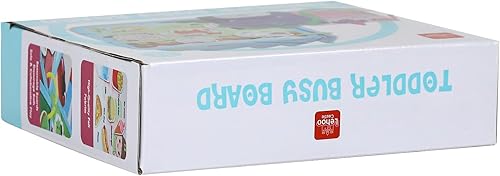 Miniatura 9 de Lehoo Castle Montessori - Tabla de actividades para niños pequeños de 2 a 4 años, libro de actividades para automóvil de avión, juguetes para niñas