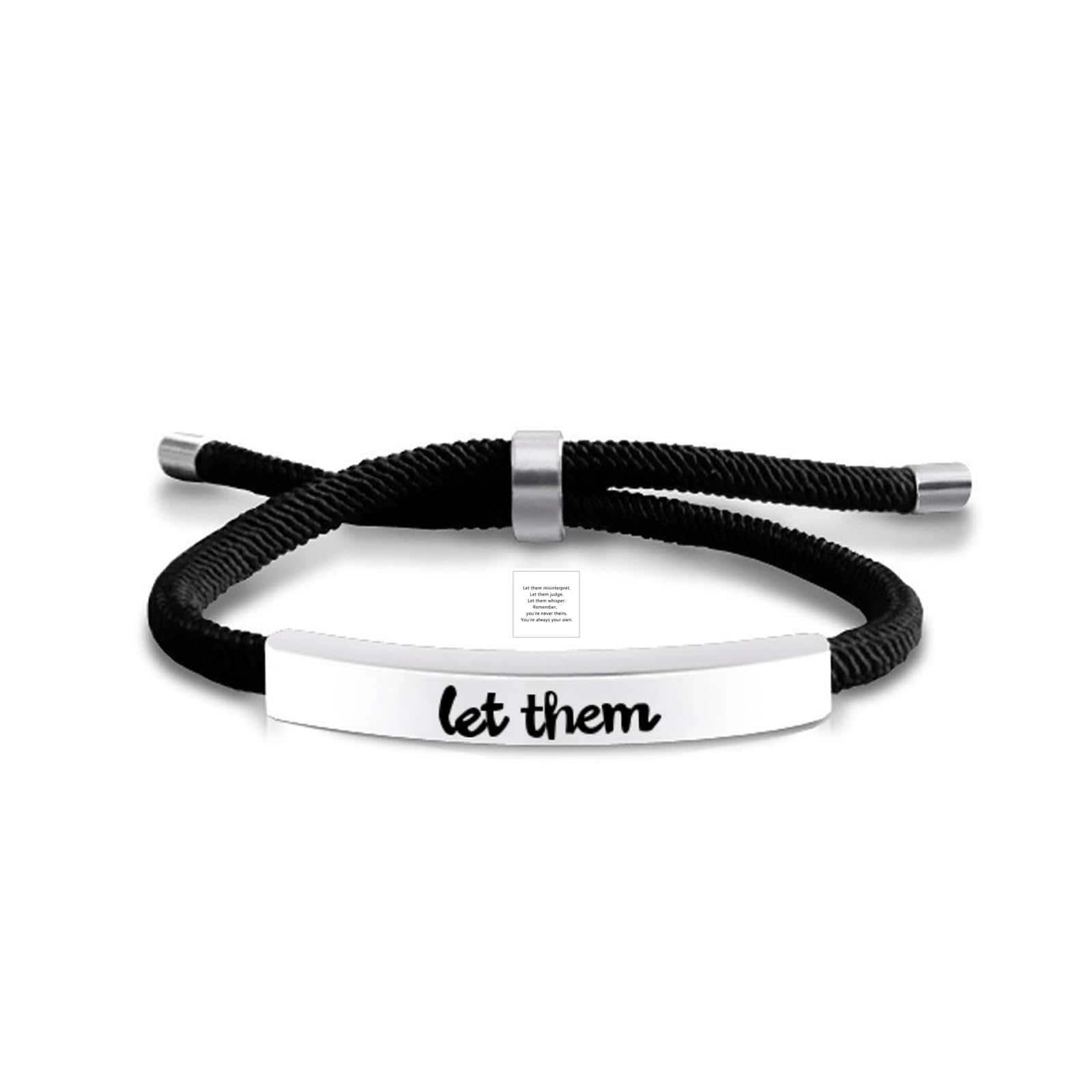 Let Them Bracelets Self Worth Motivational Engraving Bracelets To Sorority Sisters Best Friends Inspirational Friendship Bracelets