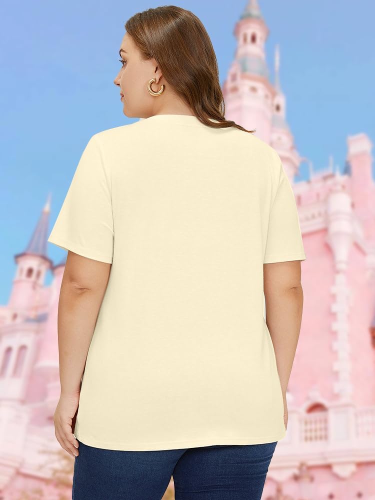 BLANCHES Plus Size You've Got A Friend in Me Shirt Women Funny Letter Print Tops Cute Vacation Holiday Graphic Tees - Image 5