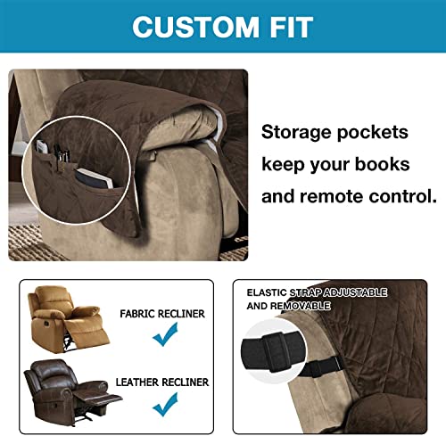 Evite deslizamientos con la funda de terciopelo para reclinables 7