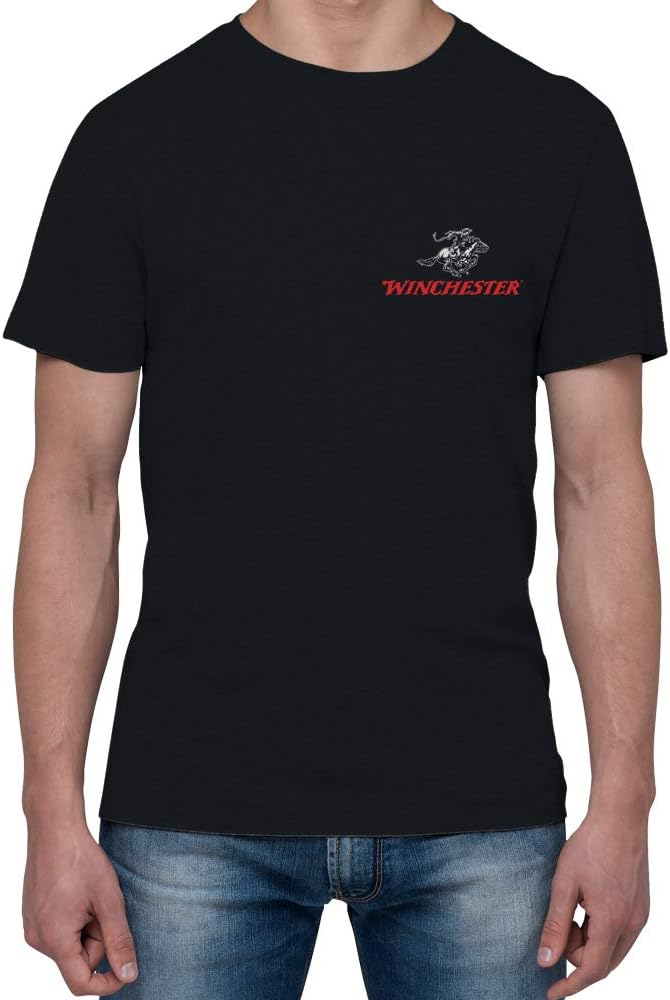 Winchester - Pro Collection - Rider in Circle Printed Short Sleeve T-Shirt for Men, Women, Unisex - Image 4