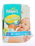 Pampers New Baby 33 Couches taille 2 (3 6 kg)