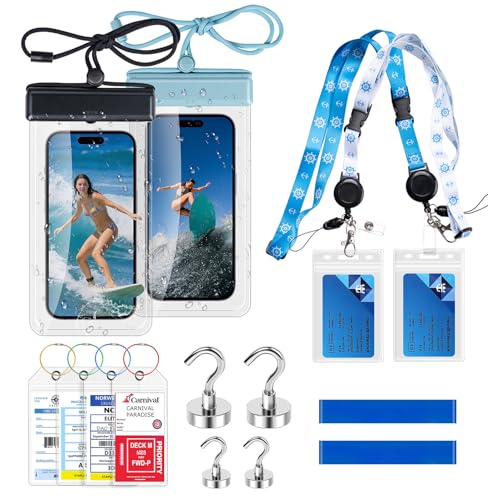 14 pcs Cruise Essentials 2025 Kit - 2 Adjustable...