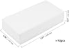 ZOENHOU 12 Pack 20 x 10 x 5 cm White Foam Blocks, Rectangle Polystyrene Foam Blocks for Craft, Modeling, Art Projects
