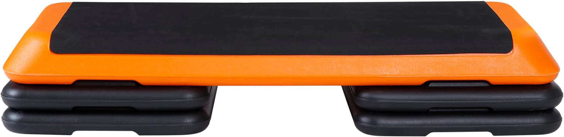 ZENY 43'' Exercise Aerobic Step Platform, Adjustable Fitness Stepper with 4 Stackable Risers, Aerobics Stepper Workout Stepper for Home Gym Cardio Strength & Training