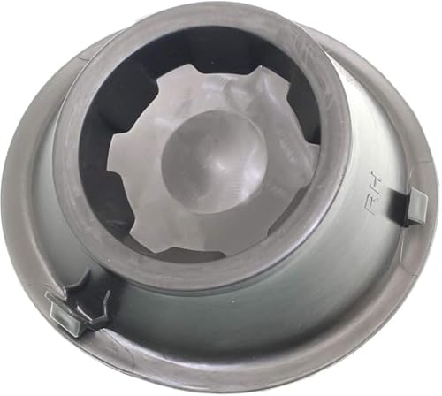 Miniatura 3 de Para Nissan Frontier cubierta de luz antiniebla 2005-2019 par de lado del conductor y del pasajero  Bisel de rejilla  Acero  Negro  NI1038118,