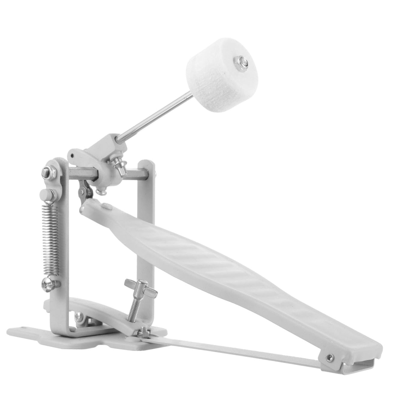Levemolo Pedale Singolo per Grancassa in Metallo Resistente Accessorio per Batteria Professionale per Tamburo Pedale del Calcio per Kit Acustico ed Elettronico per Batteristi