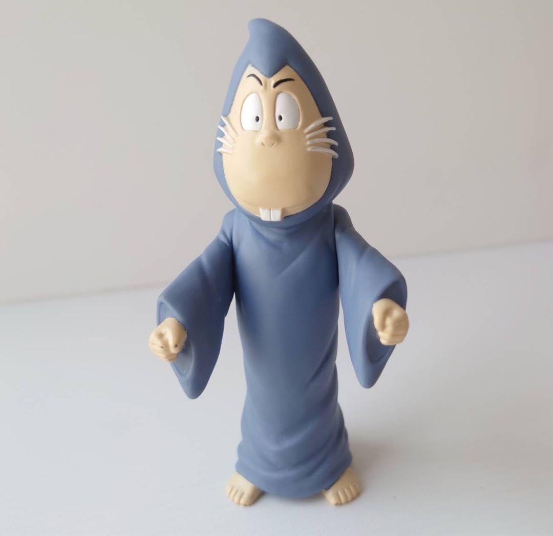 ゲゲゲの鬼太郎 ねずみ男 ソフビ 当時物 1985年 開封品☆箱付☆バンダイ☆1985年☆ねずみ男☆ゲゲゲの鬼太郎☆昭和