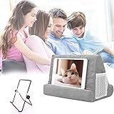 Ipad Pillow Holder for Lap Tablet Stand Pillow Multi-Angle Soft Pillow Phone Pillow Lap Stand for Various Models of Tablets or Mobile Phones