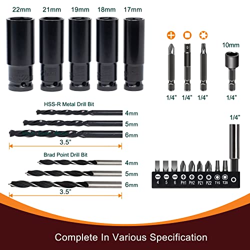 Toolman Lithium-Ion 2Pc Batterie Rechargeable Cordless Brushless Motor Lithium-Ion Power Impact Wrench Driver Kit 1/2" 20V Ztp010B #TOP4