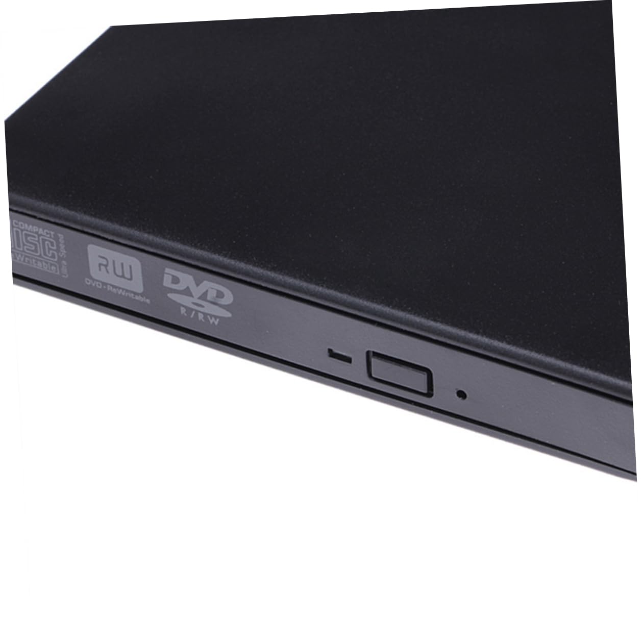 Hemobllo Masterizzatore Dvd CD Esterno USB 2.0 Portatile Lettore Dvd Cd-rw per Laptop Sistemi Operativi Nero