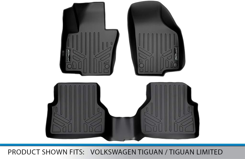 MAXLINER Floor Mats 2 Row Liner Set for 2009-2017 Volkswagen Tiguan - Image 5