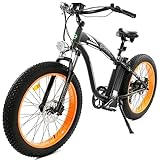 4 WORKING MODES- A powerful and cost-effective mountain e-bike. 1. Pedal Assist Mode: The motor will assist you with a moderate amount of power as you pedal the bicycle. 2. Fully Electric Mode: Twist the throttle in any increments of power you desire...
