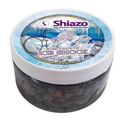 DXP Shiazo 100 Gr. Piedra Gránulos De - Nikotinfreier Sustituto Del Tabaco (Choque de hielo)