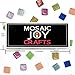 Mosaic Joy 11oz Assorted Colors Genuine Mosaic Tiles Glitter Crystal Mosaic for Home Decoration Crafts Sparkle Mosaic Supply 10 Colors Assorted, Square Shape 0.4x0.4 inch