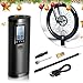 Produktbild Vastar Elektrische Luftpumpe Akku Mini, 0-100PSI, 2000mAh, Akku Kompressor Luftpumpe mit LCD-Bildschirm, Kann als Taschenlampe und Powerbank, Luftkompressor für Auto, Fahrrad, Motorrad,Basketball usw