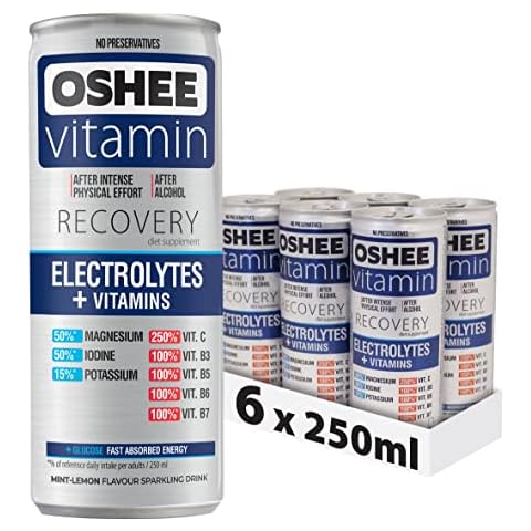 Oshee Vitamin Energy Formula Recovery 250ml - Multivitamin - Magnesium, Iodine Cover