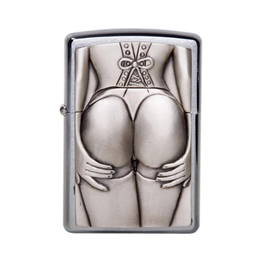 Mechero Zippo Stocking Girl ideal para salidas al aire libre y coleccionistas de encendedores
