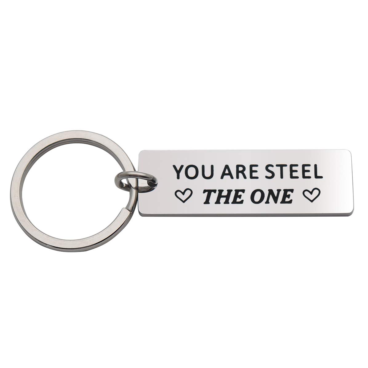 Beeshion 11 Years and I Steel Love You Keychain Personalised 11th Wedding  Anniversary Jewelry for Men Women Boyfriend Gift