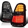Spec-D Tuning LED Tail Lights Rear Brake Signal Smoke Lens Compatible with 2005-2006 Mini Cooper S Left + Right Pair Assembly