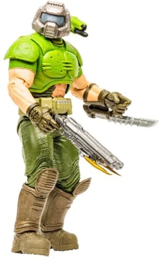 McFarlane Figura de Acción Doom - Clásico Doom Slayer (Gold Label) Multicolor TM11137 Cover