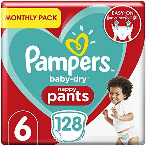 Couches Pampers Baby-Dry taille 6 Cover