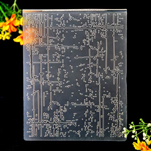 Ddoujoy Watermark Ink Mark Snowfall Background Plastic Embossing Folders For Card Making Scrapbooking And Other Paper Crafts 2101081 #TOP1