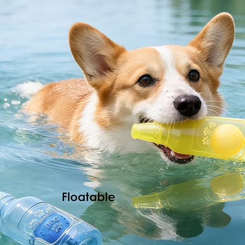 Juguete Mordible Bola Chirriante para Perro Azul Pequeño miniatura 5