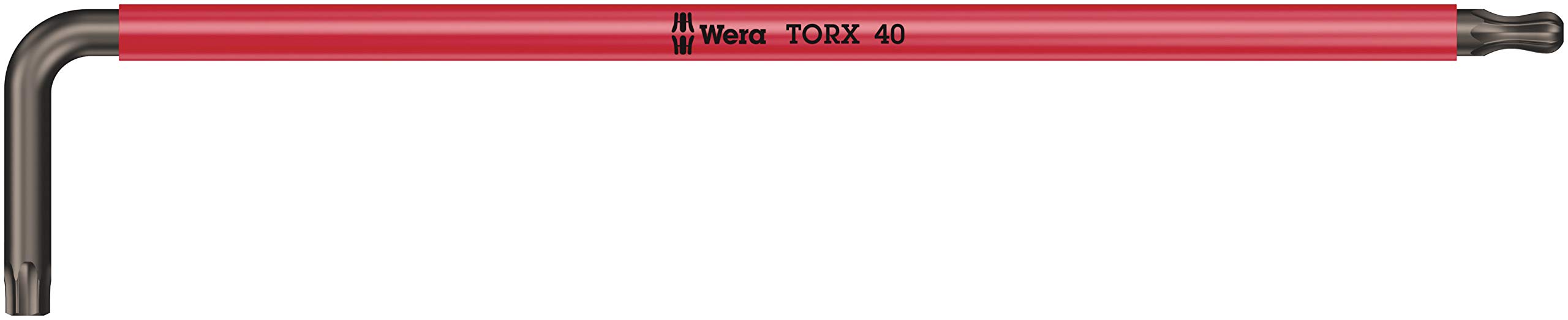 Clé Torx TX 40 coudée longue Wera 05024489001 pour serrage mécanique