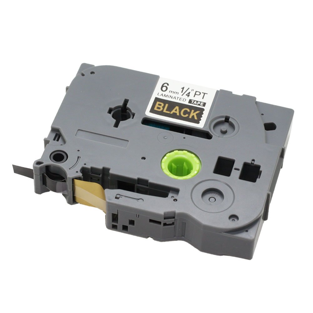 BROVACS 1 Pack Gold on Black Label Tape Compatible for Brother P-Touch TZ 314 TZe 314 6mm 1/4" OPA1131D - Image 4