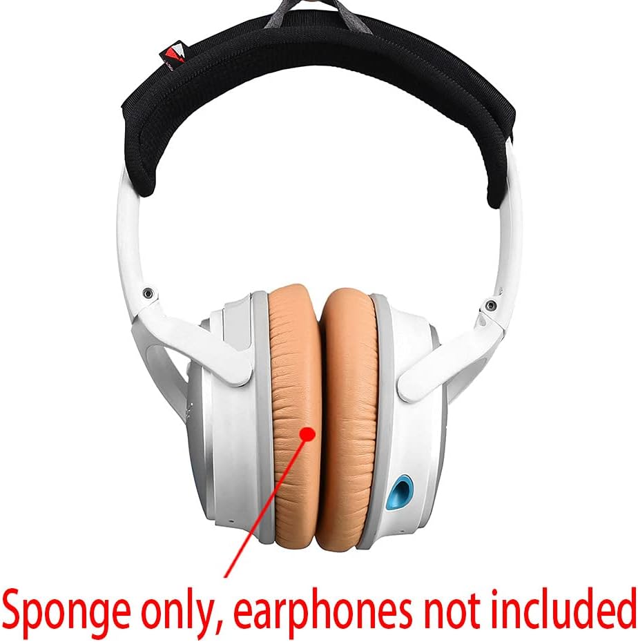 HUYUN Protein Leather Ear Pads Replacement for Bose Headphones 700, NCH700, NC700 Headphones Earpads, Headset Ear Cushion Repair Parts (Khaki) : Electronics