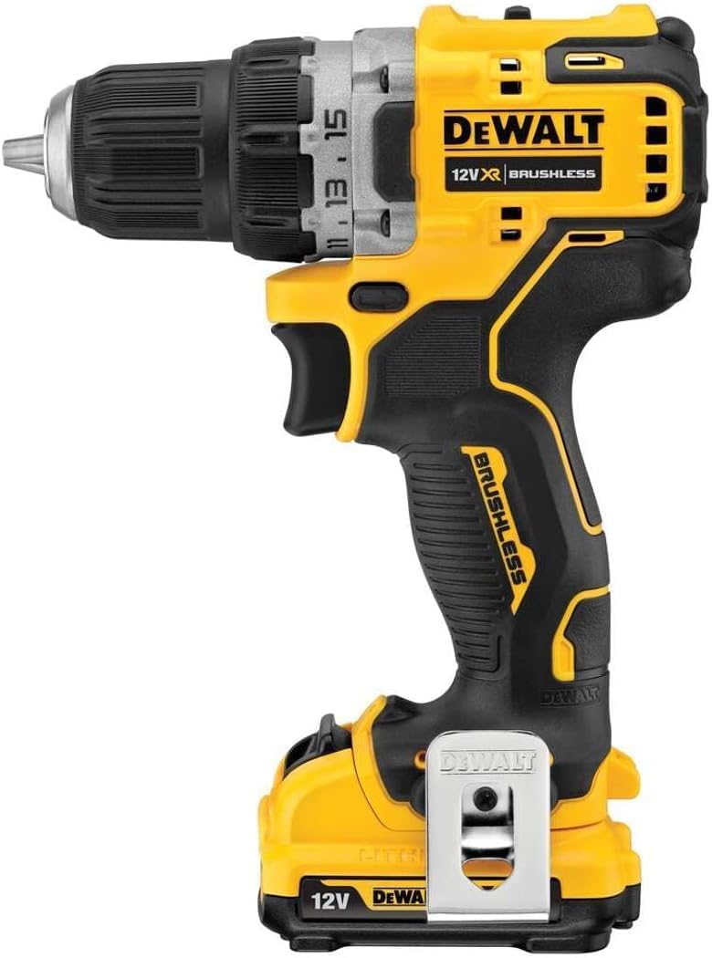 DEWALT Trapano Avvitatore Compatto 2 Velocità 12V, DCD701D2-QW